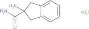 2-Amino-2,3-dihydro-1H-indene-2-carboxamide hydrochloride