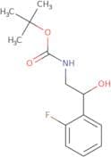 tert-Butyl N-[(2S)-2-(2-fluorophenyl)-2-hydroxyethyl]carbamate