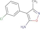 4-(3-Chlorophenyl)-3-methyl-2,5-dihydro-1,2-oxazol-5-imine