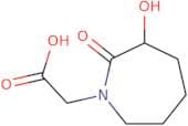2-(3-Hydroxy-2-oxoazepan-1-yl)acetic acid