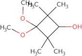 3,3-Dimethoxy-2,2,4,4-tetramethylcyclobutan-1-ol