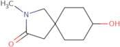 8-Hydroxy-2-methyl-2-azaspiro[4.5]decan-3-ones