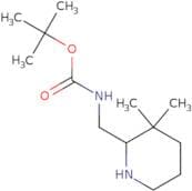 tert-Butyl N-[(3,3-dimethylpiperidin-2-yl)methyl]carbamate