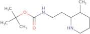 tert-Butyl N-[2-(3-methylpiperidin-2-yl)ethyl]carbamate