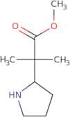 Methyl 2-methyl-2-(pyrrolidin-2-yl)propanoate