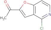 1-{4-Chlorofuro[3,2-c]pyridin-2-yl}ethan-1-one