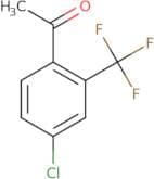 1-[4-Chloro-2-(trifluoromethyl)phenyl]ethan-1-one