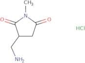 3-(Aminomethyl)-1-methylpyrrolidine-2,5-dione hydrochloride