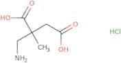 2-(Aminomethyl)-2-methylbutanedioic acid hydrochloride