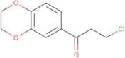 3-Chloro-1-(2,3-dihydro-1,4-benzodioxin-6-yl)propan-1-one