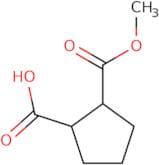 Trans-2-carbomethoxycyclopentane-1-carboxylic acid