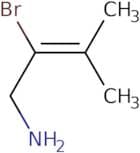 2-Bromo-3-methylbut-2-en-1-amine