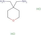 [4-(Aminomethyl)oxan-4-yl]methanamine dihydrochloride