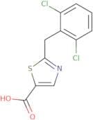 2-[(2,6-Dichlorophenyl)methyl]-1,3-thiazole-5-carboxylic acid