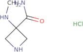 3-(Methylamino)azetidine-3-carboxamide hydrochloride