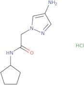 2-(4-Aminopyrazol-1-yl)-N-cyclopentylacetamide hydrochloride