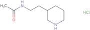 N-[2-(Piperidin-3-yl)ethyl]acetamide hydrochloride
