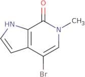4-Bromo-6-methyl-1H,6H,7H-pyrrolo[2,3-c]pyridin-7-one