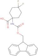 1-({[(9H-Fluoren-9-yl)methoxy]carbonyl}amino)-4,4-difluorocyclohexane-1-carboxylic acid