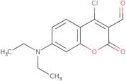 4-Chloro-7-(diethylamino)-2-oxo-2H-chromene-3-carbaldehyde