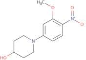 1-(3-Methoxy-4-nitrophenyl)-4-piperidinol