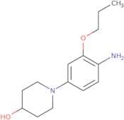 1-(4-Amino-3-propoxyphenyl)piperidin-4-ol
