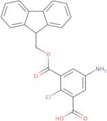 2-chloro-5-{[(9H-fluoren-9-ylmethoxy)carbonyl]amino}benzoic acid