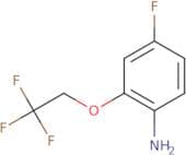 4-Fluoro-2-(2,2,2-trifluoroethoxy)aniline