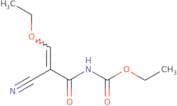 Ethyl N-[(2Z)-2-cyano-2-(ethoxymethylidene)acetyl]carbamate