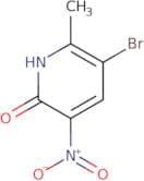 5-Bromo-6-methyl-3-nitropyridin-2-ol