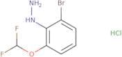[2-Bromo-6-(difluoromethoxy)phenyl]hydrazine hydrochloride
