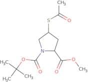 1-tert-Butyl 2-methyl (2S,4S)-4-(acetylsulfanyl)pyrrolidine-1,2-dicarboxylate