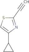 4-Cyclopropyl-2-ethynyl-1,3-thiazole