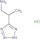 2-(1H-1,2,3,4-Tetrazol-5-yl)propan-1-amine hydrochloride