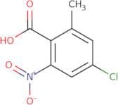 4-Chloro-2-methyl-6-nitrobenzoic acid