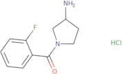 1-(2-Fluorobenzoyl)pyrrolidin-3-amine hydrochloride