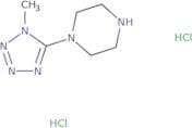 1-(1-Methyl-1H-1,2,3,4-tetrazol-5-yl)piperazine dihydrochloride