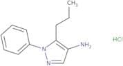 1-Phenyl-5-propyl-1H-pyrazol-4-amine hydrochloride