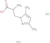 2-Amino-3-(3,5-dimethyl-1H-pyrazol-1-yl)propanoic acid dihydrochloride