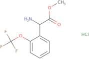 Methyl 2-amino-2-[2-(trifluoromethoxy)phenyl]acetate hydrochloride