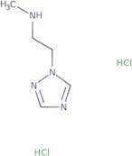 Methyl[2-(1H-1,2,4-triazol-1-yl)ethyl]amine dihydrochloride