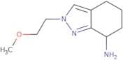2-(2-Methoxyethyl)-4,5,6,7-tetrahydro-2H-indazol-7-amine