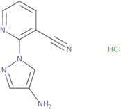 2-(4-Amino-1H-pyrazol-1-yl)pyridine-3-carbonitrile hydrochloride