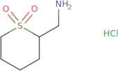 2-(Aminomethyl)tetrahydro-2H-thiopyran 1,1-dioxide hydrochloride
