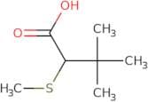 3,3-Dimethyl-2-(methylsulfanyl)butanoic acid