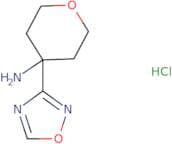 4-(1,2,4-Oxadiazol-3-yl)oxan-4-amine hydrochloride