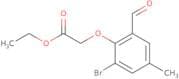 Ethyl 2-(2-bromo-6-formyl-4-methylphenoxy)acetate