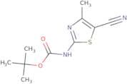 tert-Butyl N-(5-cyano-4-methyl-1,3-thiazol-2-yl)carbamate