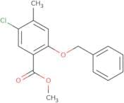 Methyl 2-(benzyloxy)-5-chloro-4-methylbenzoate