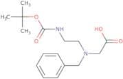 2-[Benzyl(2-{[(tert-butoxy)carbonyl]amino}ethyl)amino]acetic acid